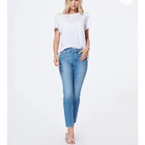 Paige Hoxton Slim Briella Destructed Denim Jeans Size 29